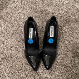 Steve Madden Black Patent Heels
